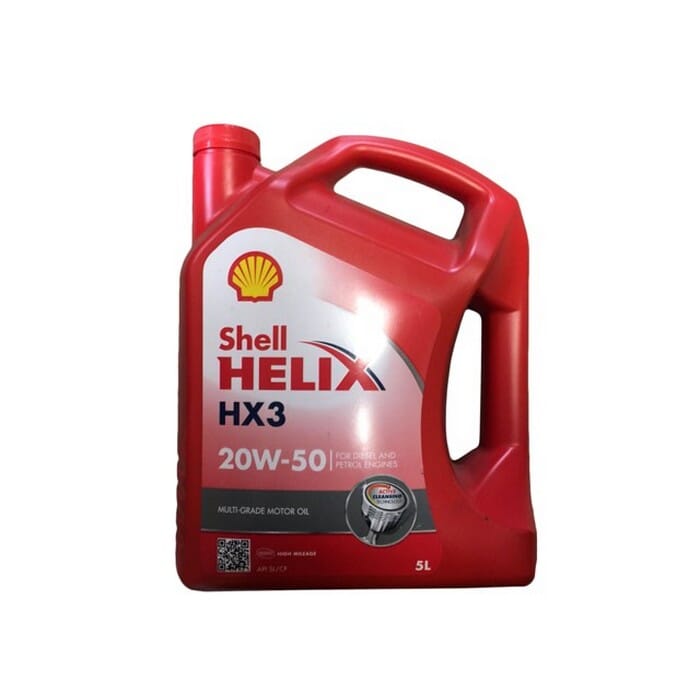 Universal Oil Shell Hx3 20w50 5l Oil