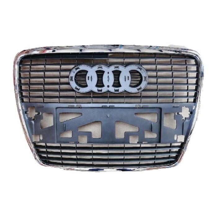 Audi A6 Main Grill With Chrome Frame