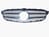 Mercedes-benz W205 Main Grill Silver With Chrome Beading