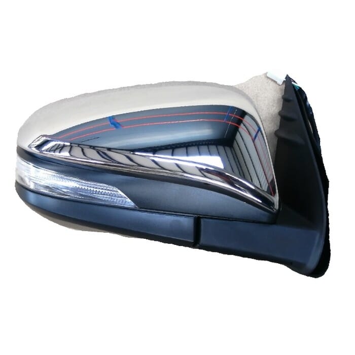 Toyota Fortuner Mk2 Door Mirror Chrome Autofold With Led Right