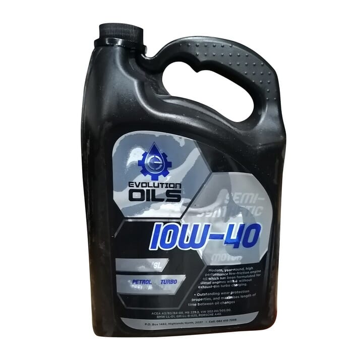 Universal Oil Evo 10w40 Semi-synthetic Oil 5l