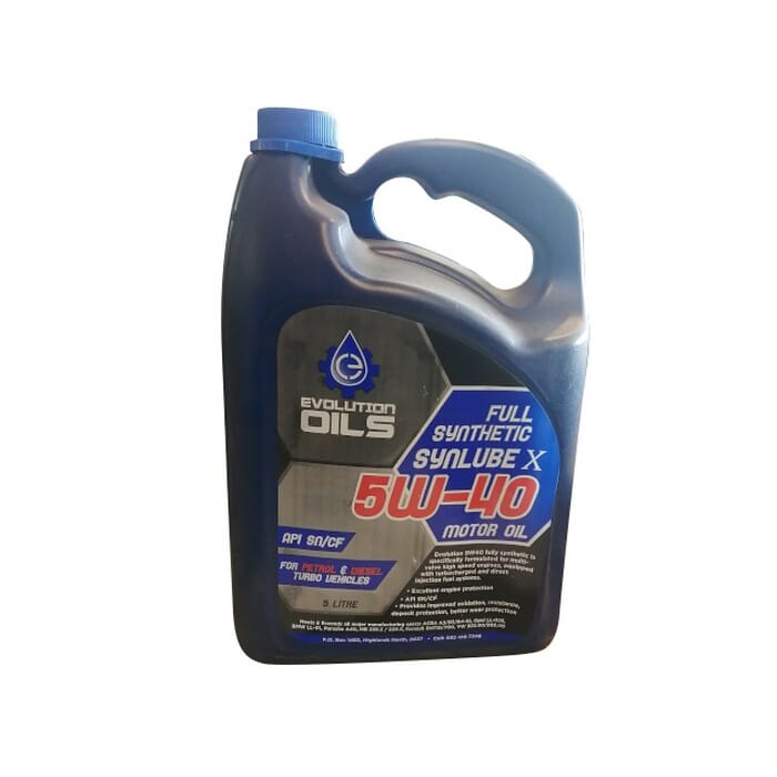 Universal Oil Evo 5w40 Fully Synthetic Oil 5l