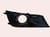 Toyota Fortuner Front Bumper Grill With Spotlight Hole Left