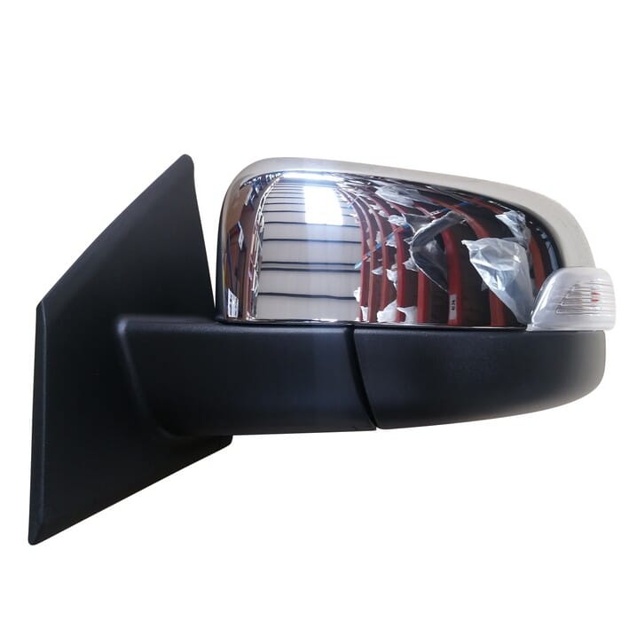 Mazda Bt50 Door Mirror Electrical With Indicator Chrome Auto Fold Left