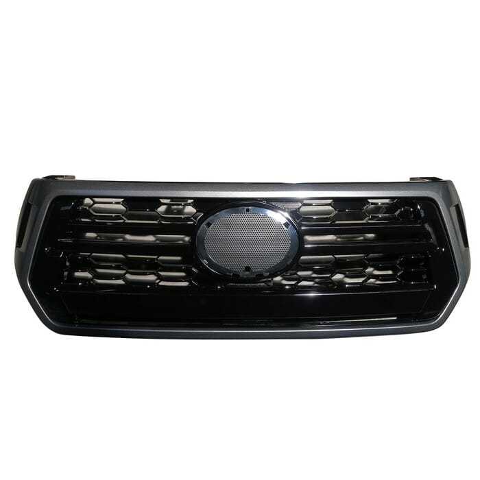 Toyota Hilux Gd Facelift Main Grill Black With Grey Frame