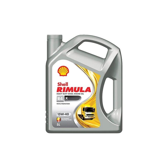 Universal Additive Shell R4 X Rimula 15w40 Diesel Oil 5l