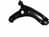 Hyundai I20 Lower Control Arm With Ball Joint Left
