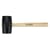 Topex RUBBER MALLET 58MM/450G. HARD WOOD HANDLE (02A344)