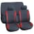 Universal Seat Cover (6 Piece)- Red