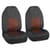 Universal Seat Cover 4X4 Black+Mocha Front