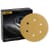 HB Body Mirka Gold Velcro Disc 150mm X P120 6+1 Hole
