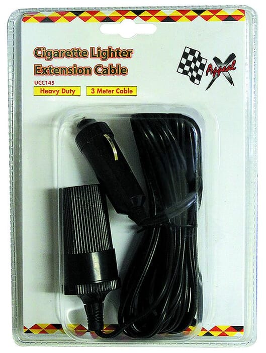 X-APPEAL X-APPEAL CIGARETTE LIGHTER WITH EXTENSION CABLE