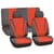 X-APPEAL SEAT COVER (6 PIECE) - RED