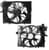 Bmw Radiator cooling fan 3pin 400w,490mm