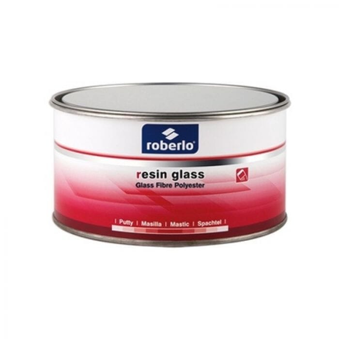 Roberlo Resin Glass - Fibreglass Putty 750g